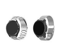 2 bracciali compatibili con Polar Unite/Ignite/Pacer, cinturino da 20 mm, in tessuto a rete, in acciaio inox, cinturino di ricambio per business
