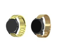2 bracciali compatibili con Polar Unite/Ignite/Pacer, cinturino da 20 mm, in tessuto a rete, in acciaio inox, cinturino di ricambio per business
