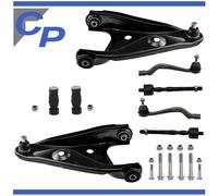 2 Braccio Frontale per Dacia Logan 2 Asta/Puntone 2 Tirante Set di Viti