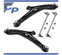 2 Braccio Frontale per Ford Fiesta MK6 U 2 Asta/Puntone Asse Ant. SX Destra