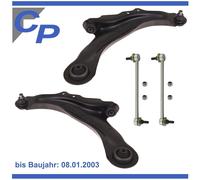 2 Braccio Frontale per Renault Megane II 2 Asta/Puntone fino A 01/2003 SX Dx