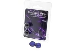 2 BRAZILIAN BALLS EXPLOSION DE AROMAS GEL EXCITANTE EFECTO ELECTRIC VIBRACIÓN