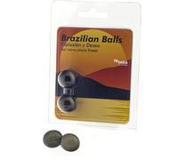 2 BRAZILIAN BALLS EXPLOSION DE AROMAS GEL EXCITANTE EFECTO FRESH