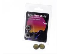 2 BRAZILIAN BALLS EXPLOSION DE AROMAS GEL EXCITANTE EFECTO POWER
