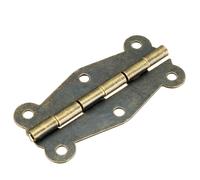 2" Bronzo Antico Cerniere forma retrò sostituzione con viti 20pz