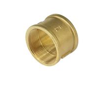 2" BSP Female Thread Brass Pipe Fittings Round Nut Rod Connector Coupling Full port