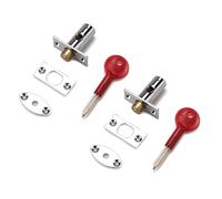 2 Bulloni Per Porta Da Infilare Con Chiave A Stella Antifurto Porta Sicurezza Bulloni Per Cremagliera Tubo Bene Serratura Duraturo Bene Serratura