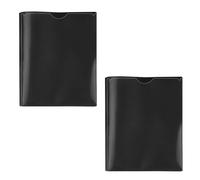 2 buste portadocumenti formato lettera, con 2 tasche e 3 rebbi, 237 x 295 mm, organizer per documenti a due tasche, per scuola, viaggi, doppia tasca