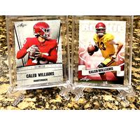 “2” Caleb Williams 2022 Foglia Graduate " Gem-Mint 10” Fissa & Argento Recluta