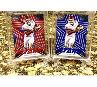 2 Caleb Williams 2022 Leaf College Stars Gem-MT 10" Blu/Rosso Rookie Lot