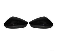 2 calotte per specchietti laterali per Mazda CX-30 2020-2023, cromato, rivestimento per specchietto retrovisore, set nero in plastica ABS, pezzo di ricambio sinistro per montaggio a destra