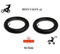 2 Camere d’aria 12" Valvola Curva per BUGABOO Donkey Posteriore TUB12.5 Nero