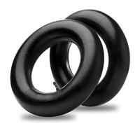 2 camere d'aria 3.50-8 4.80/4.00-8 con valvola curva TR-87, compatibile con vari tosaerba, carriole, rimorchi da giardino, go-kart, golf cart e altro ancora