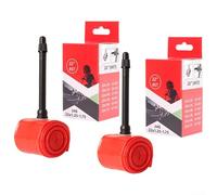 2 camere d'aria in TPU per biciclette da 22 pollici, include adattatore per telaio per una vestibilità sicura con valvola Presta ((457 1,25-1,75) 45 mm)
