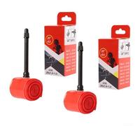 2 camere d'aria per bici in TPU da 50 cm, per valvola Presta, 4565 mm, con guarnizione rinforzata, costruzione leggera e prevenzione delle perdite d'aria per prestazioni affidabili ((451 1,0-1,5) 45