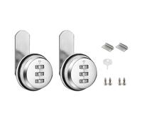 2 camme eleganti con codice a 3 cifre per cassetta postale e armadietto, robuste, senza zinco, materiali in lega, accessori per la casa, password