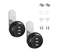 2 camme eleganti con codice a 3 cifre per cassetta postale e armadietto, robuste, senza zinco, materiali in lega, accessori per la casa, password