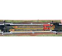 2 Canale Barche 4 Serratura Gates A18 Non Dipinto N Gauge Scala Langley Models