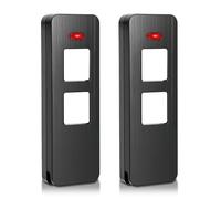 2 Cancello per 4018 Pearl, Slider+ TX40-868-4, 868MHz, 2 Canali Telecomando Tubauto con Batterie per S10019-00001, SOMloq2