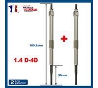 2 Candela Candeletta per AURIS Corolla Iq Urban Cruiser Yaris Verso 1.4 D-4D