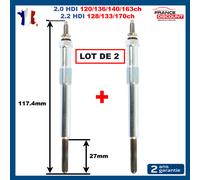 2 Candela Candelette per C4 Picasso C5 Jumpy Jumper 2.0 2.2 HDI Scudo JTD