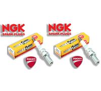2 CANDELA NGK MAR9A-J DUCATI MULTISTRADA S TOURING 1200 DAL 2010 ORIGINALI