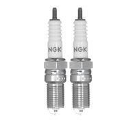 2 Candele di Accensione con Sede Piana NGK Aftermarket per u.a. BMW Serie 3