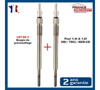 2 Candele Di Pre Riscaldamento Per C5 C3 307 308 206 207 1,4 Hdi 1,6 Hdi DV4