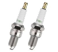 2 candele di ricambio F7RTC, candele di accensione per auto compatibili con NGK 5534 BPR7ES V-line-19 Champion 332 RN7YC Bosch 7992 WR5DC 4038 WR5DP AC Delco R41CXLS DEN SO W22EPR-U 3088 OEM per auto