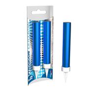 2 Candele fontane pirotecniche per torte Pyrogiochi Ice azzurro