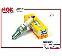 2 CANDELE NGK CPR8EA-9 STOCK NR.2306 HONDA XL 700 V Transalp (RD13) 680 2008 -