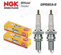 KIT 4 CANDELE NGK SPARK PLUG DPR8EA-9 CB 750 F2 Seven FiftyRC42 750 2002