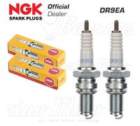 2 CANDELE NGK DR9EA KAWASAKI ER-5 B TWISTER 500 1997 - 2000