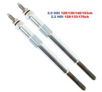 2 Candeletta Preriscaldamento NEWPARTS Per Scudo Jumpy Expert Ulysse 2.0 2.2 JTD