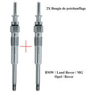 2 Candelette Di Preriscaldamento Per BMW 318d 320d 330d 520d 530d GN024 345132