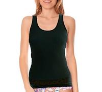 JADEA 2 Canotte Donna Spalla LargaJadea 2003 Green Cotton in Cotone Elasticizzato