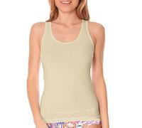 JADEA 2 Canotte Donna Spalla LargaJadea 2003 Green Cotton in Cotone Elasticizzato