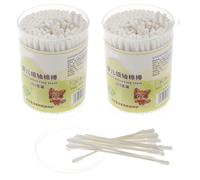 2 Cans Cotton Buds Newborn Accessories for Baby Care Prodotti Neonato Oggetti