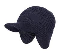 2 Cappelli Invernali Caldi Foderati alla Moda Unisex da Pezzi con Berretto a Tesa Larga for Uomo Donna Cappello Classico Orecchio Lavorato a Maglia per Uomo e Donna(Color 5)
