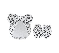 2 Cappello Per Con Guanti Set Guanti Morbidi E Traspiranti In Cotone Antigraffio 0 A 6 Mesi Cappelli Cofano Unisex