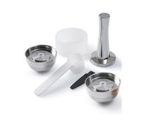 (2 capsule Td) Per Nespresso Vertuo Next, capsula riutilizzabile in acciaio inossidabile, filtro per