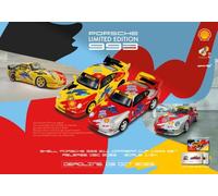 2-Car Set Porsche 911 (993) - #1 & #7 Shell - 1993 - Carrera Cup - Sparky 1:64