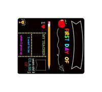 2. Cartello Reversibile Per Ritorno A Scuola Lavagna Cancellabile Entrambi I Lati Per La Bacheca Appesa Con Ricordi Fotografici Della Scuola Materna