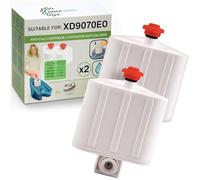 2 Cartucce Anticalcare per Ferro da Stiro con Caldaia XD9070E0 per Tefal