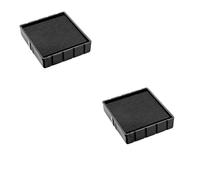 2 Cartucce di inchiostro E/Q24 ricarica per timbri COLOP Printer Q24 Nero