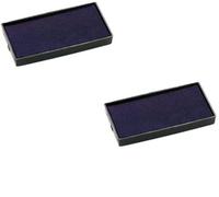 2 cartucce di inchiostro per timbri COLOP Printer 20, 38 x 14 mm verde