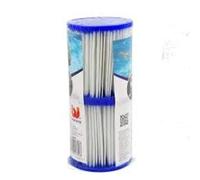 2 cartucce di Ricambio per Pompa con Filtro per Piscine bestway Tipo I 58093