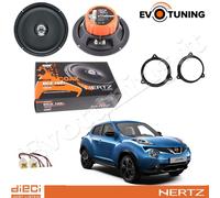 2 Casse Altoparlanti Hertz DCX 165.3 Coassiali 2Vie per Nissan Juke dal 2010-23