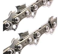 2 catene per motosega a scalpello completo, lunghezza di taglio 45 cm, 3/8, 1,5 mm, 64 TG, compatibile con Dolmar PS5000, D H, PS5100 S, SH