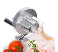 2 Cavatelli Maker Machine - Pasta Macchina Manuale Per Maccheroni Pressa | Pressa Per Pasta A Mano | Portatile A Manovella Tagliatelle Pressatura | Senza Elettricità Pasta Maker Per Ristorante Cucina